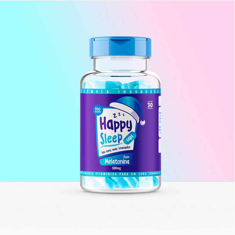 Melatonina para dormir feliz y cabello feliz - 30 cápsulas