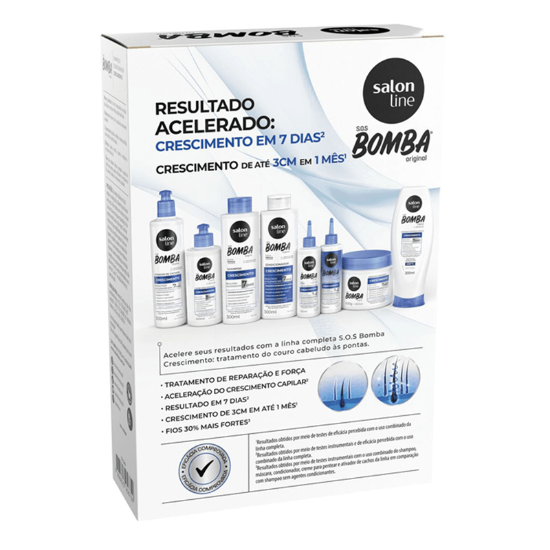 Kit SOS Bomba Shampoo  200ml + Conditioner 200ml