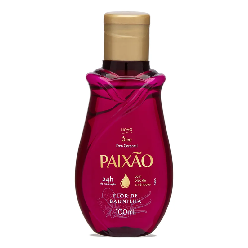 Paixão Óleo Corporal Flor de Baunilha 100ml