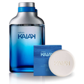 Natura Kit Kaiak Masculino Deo Colônia 100ml + Sabonete Corpo e Barba 90g