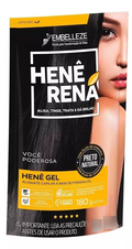 Embelleze Rená Alisante Henê Gel Preto Natural Sachê 180g
