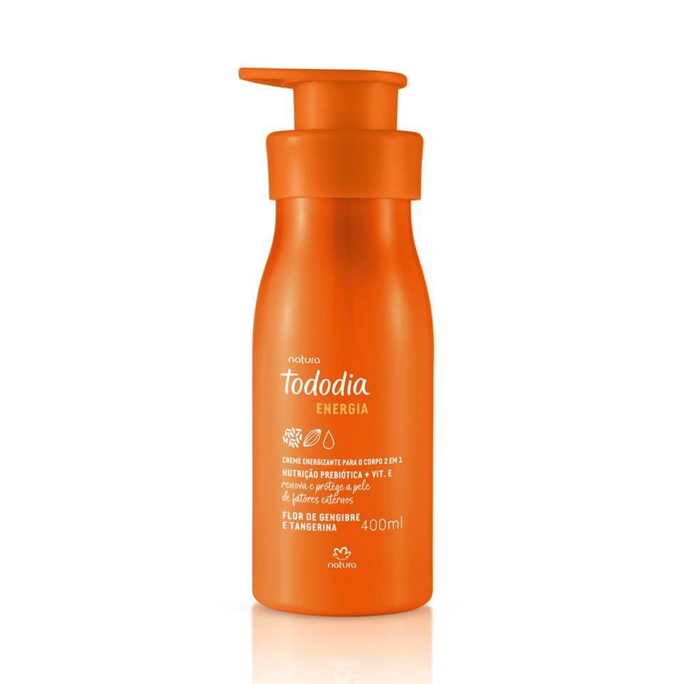 Tododia Hidratante Corporal Energizante 2 em 1 Energia 400ml