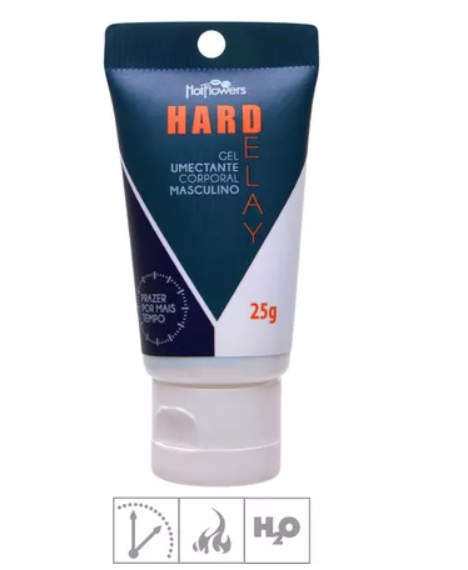 Hot Flowers Hardelay Retardante Masculino 25g