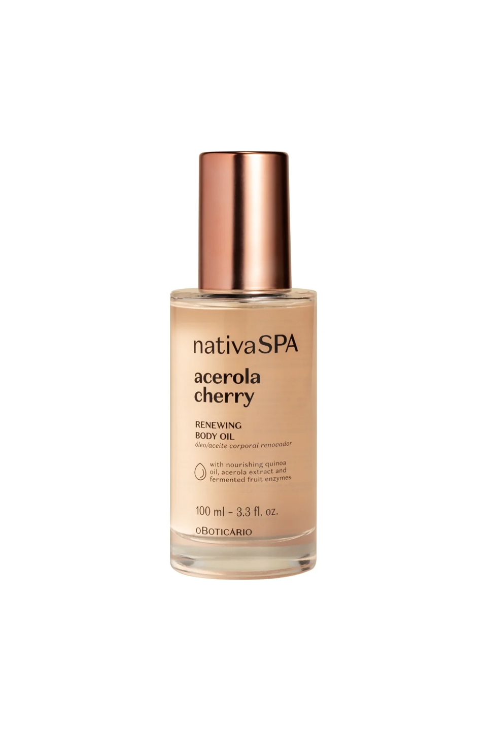 O Boticário Nativa SPA Acerola Cherry Óleo Corporal Renovador 100ml