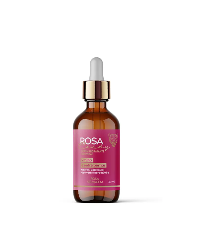 Rosa Selvagem Candy Sérum Clareador Íntimo Virilha e Entrepernas 30ml