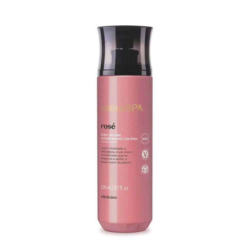 O Boticário Nativa SPA Rosé Body Splash 200ml