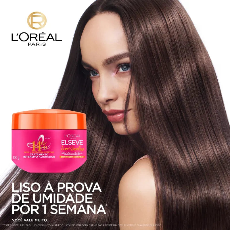 Elseve Liso dos Sonhos - Tratamento Capilar 300g