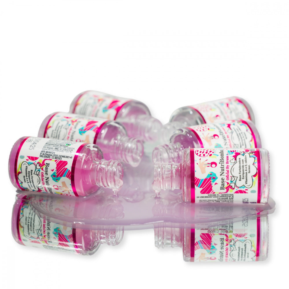 Base Nutribomba Fortalecedora de Unhas 7ml - frascos