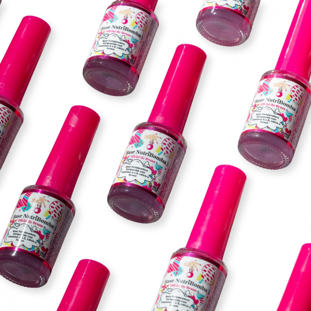 Base Nutribomba Fortalecedora de Unhas 7ml - coleção