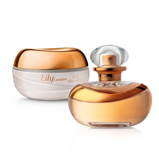 O Boticário Lily Lumière Kit Eau de Parfum 75ml + Creme Acetinado 250g