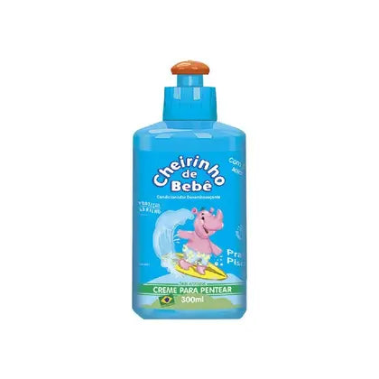 Cheirinho de Bebê Creme para Pentear Praia e Piscina Infantil 300ml