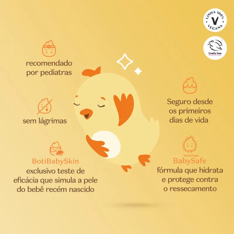 O Boticário Boti Baby Shampoo Suave 200ml
