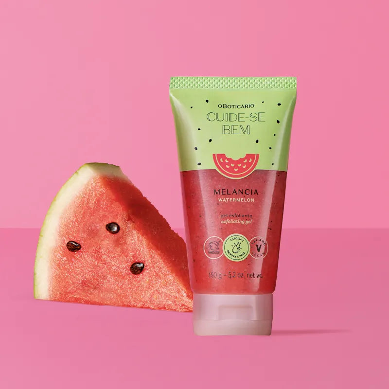 O Boticário Cuide-se Bem Gel Esfoliante Corporal Melancia 150g