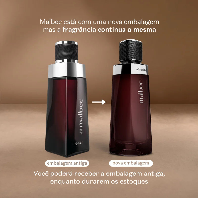 O Boticário Malbec Desodorante Colônia Masculino 100ml