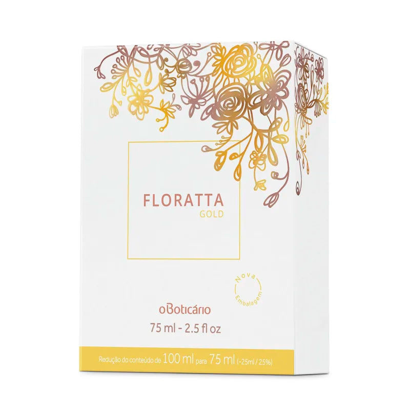 O Boticário Floratta Gold Desodorante Colônia 75ml