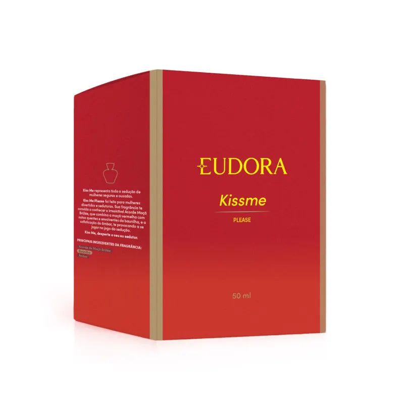 Kiss Me Please Desodorante Colônia 50ml