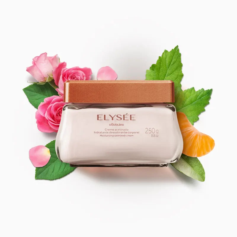 O Boticário Elysée Creme Acetinado Hidratante Corporal 250g