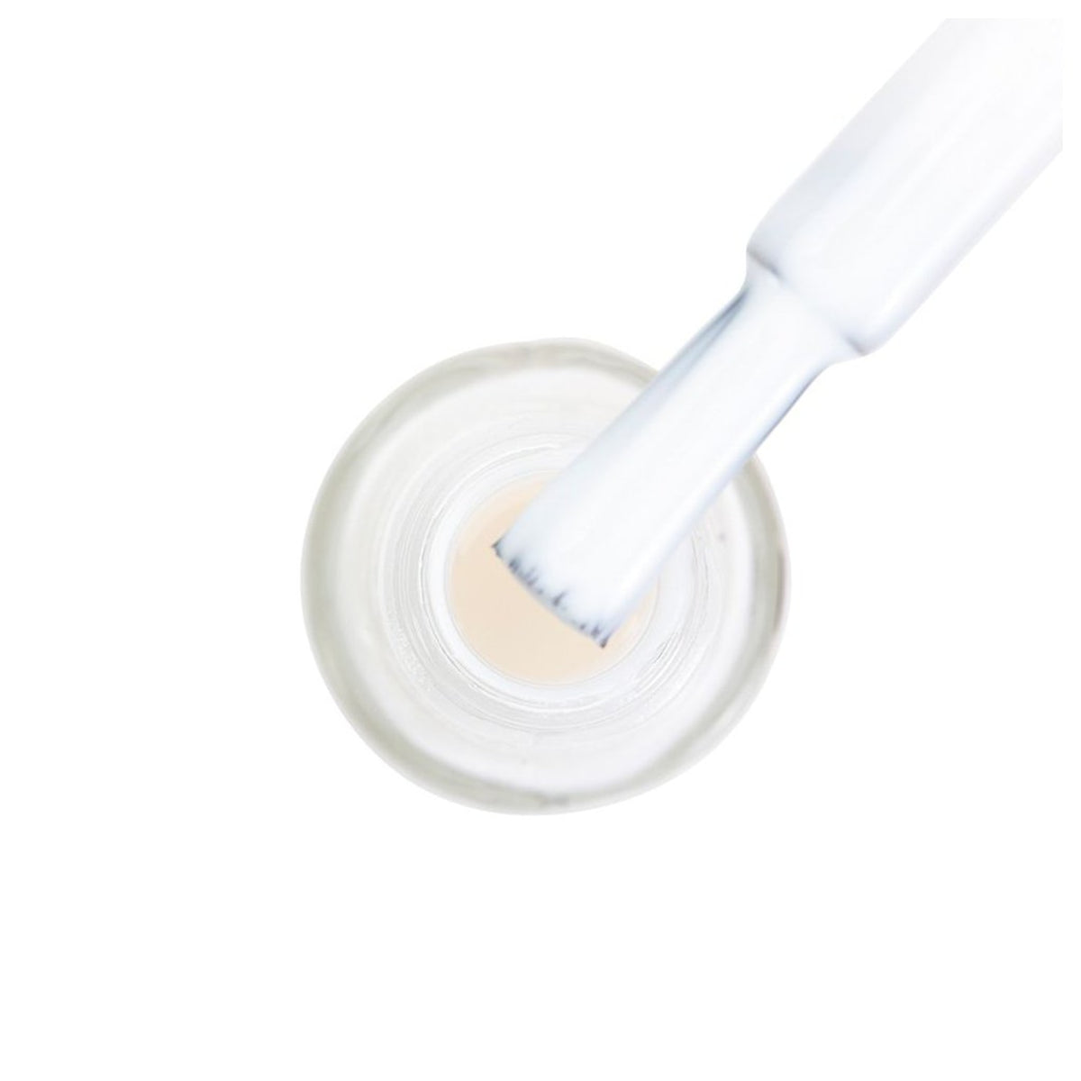 Risqué Esmalte Cremoso Renda Natural 8ml - pincel