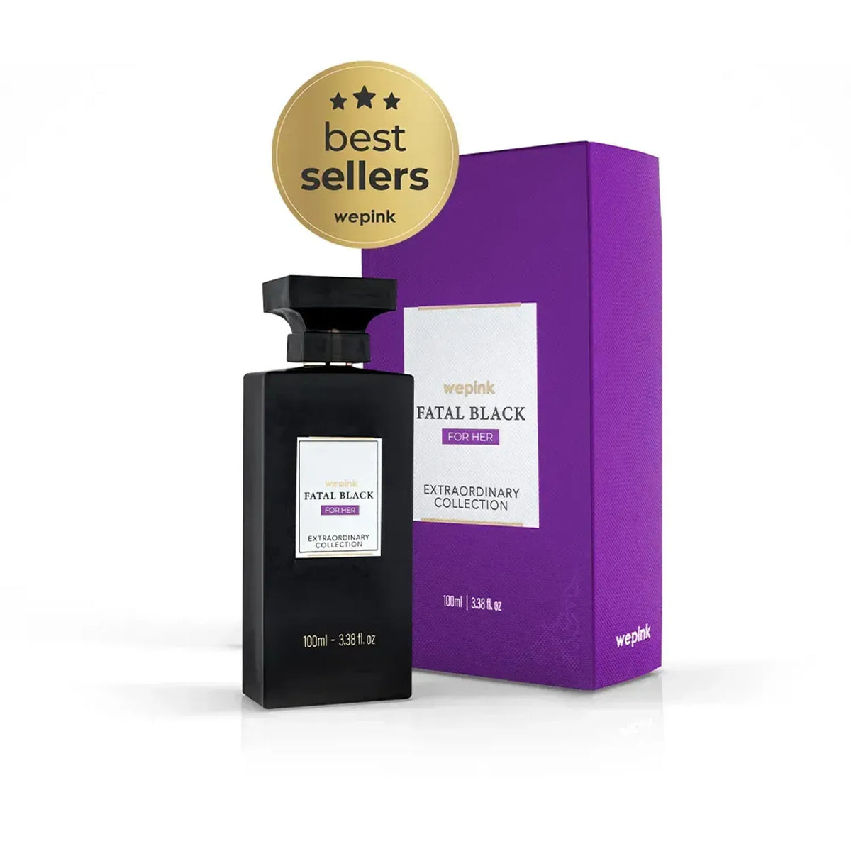 Wepink Fatal Black For Her Desodorante Colônia 100ml - foto 2