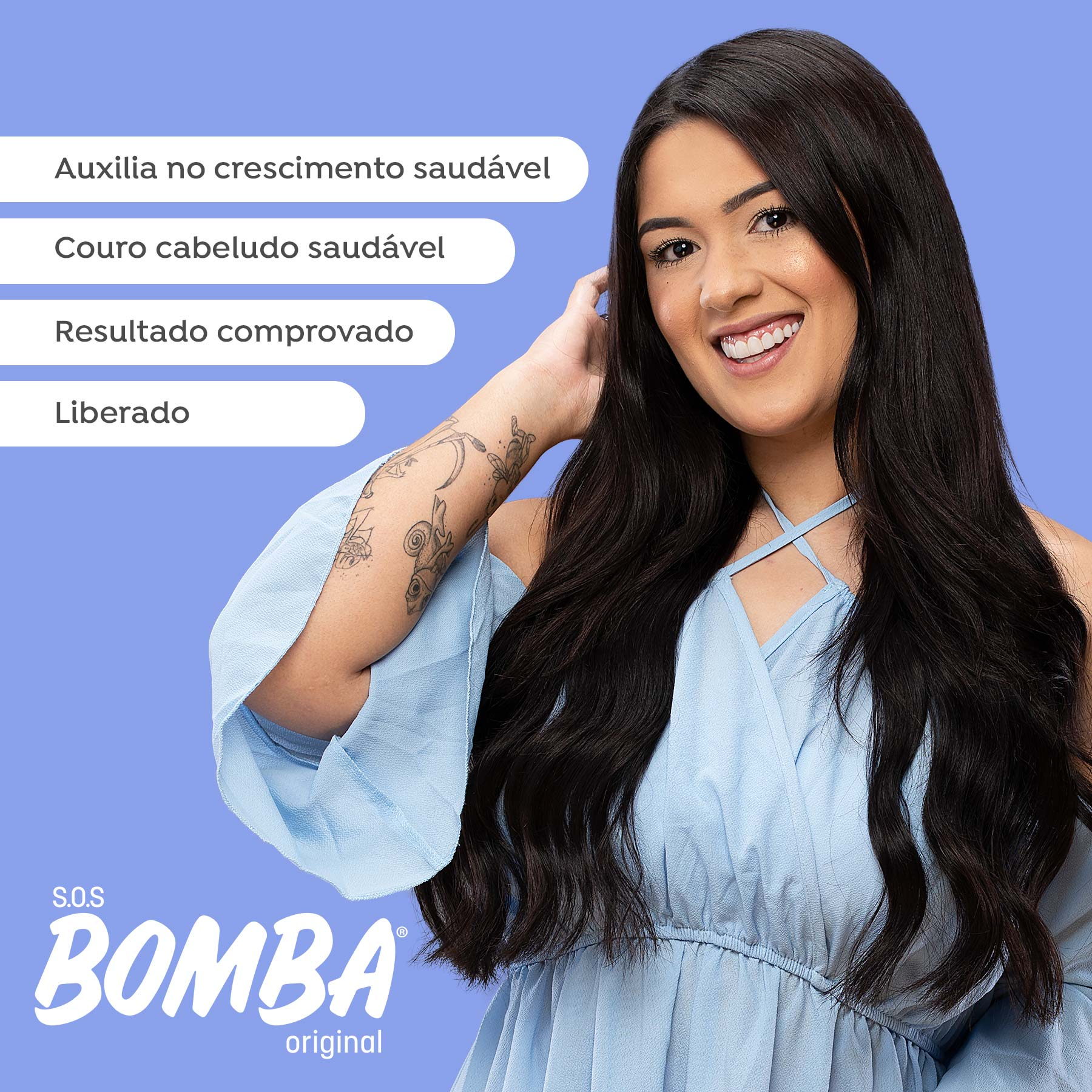 Salon Line SOS Bomba Tônico Capilar Crescimento Acelerado 100ml