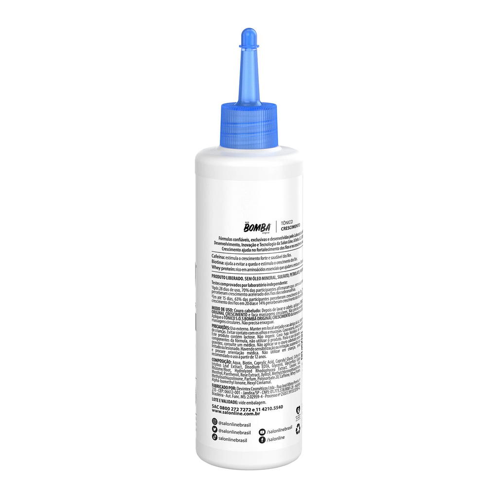 Salon Line SOS Bomba Tônico Capilar Crescimento Acelerado 100ml