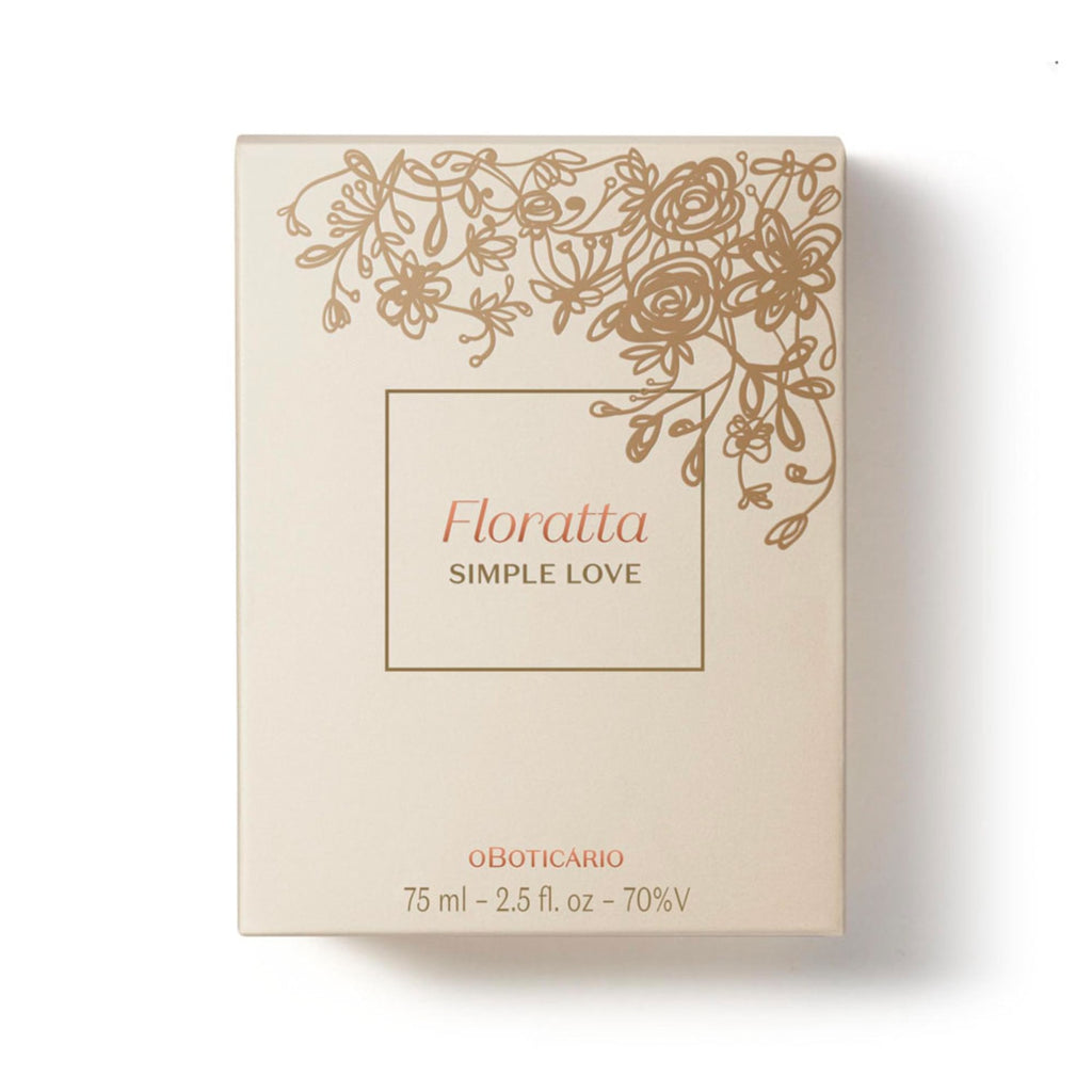 O Boticário Floratta Simple Love Desodorante Colônia 75ml - ambientada