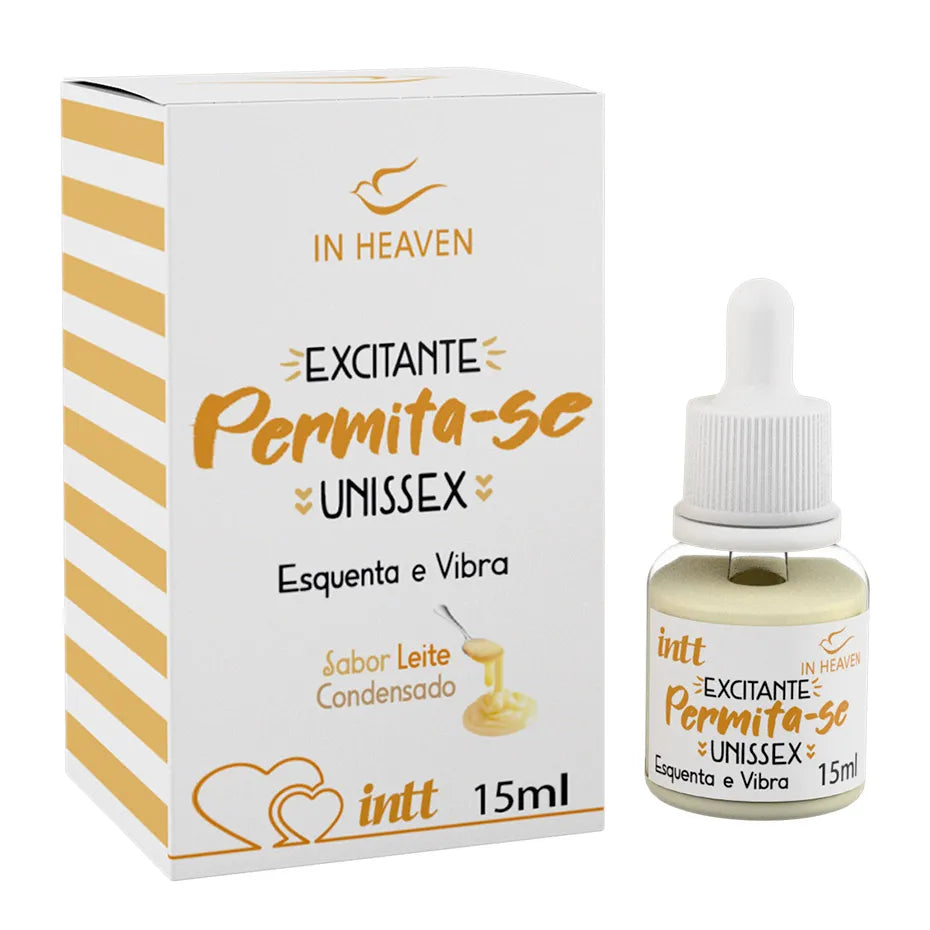 Intt In Heaven Permita-se Gel Íntimo Leite Condensado 15ml