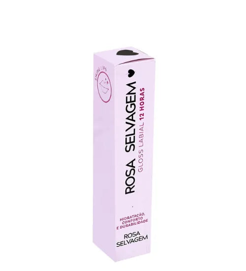 Rosa Selvagem Gloss Labial 12 Horas Nude 5ml