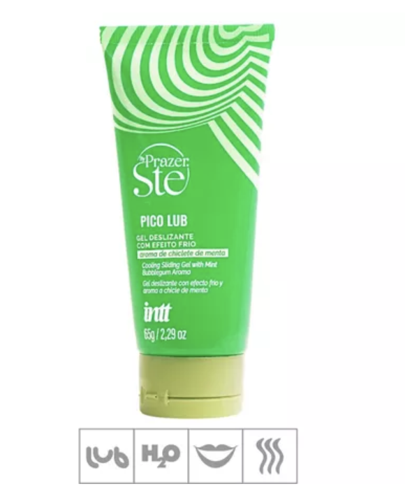 Intt Pico Lub Gel Deslizante Chiclete de Menta 65ml