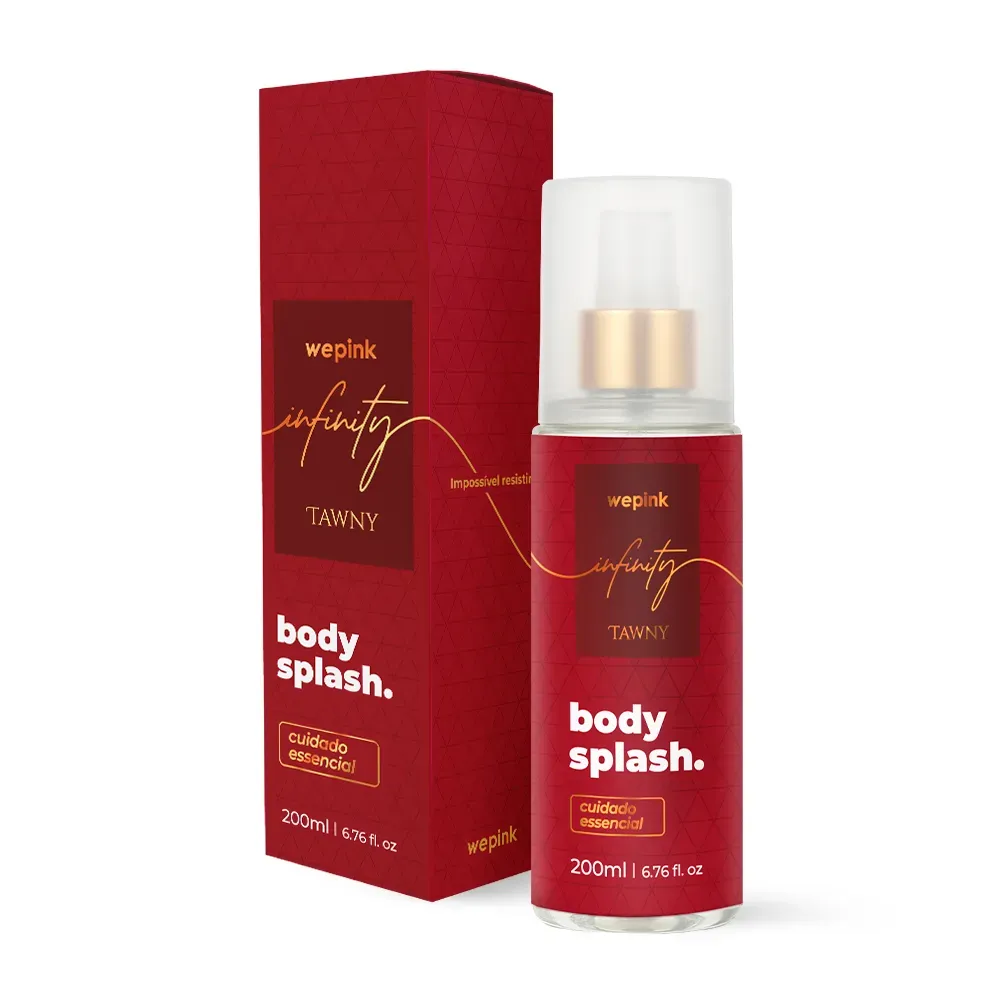 Wepink Infinity Tawny Body Splash Desodorante Colônia 200ml | Frutado Floral