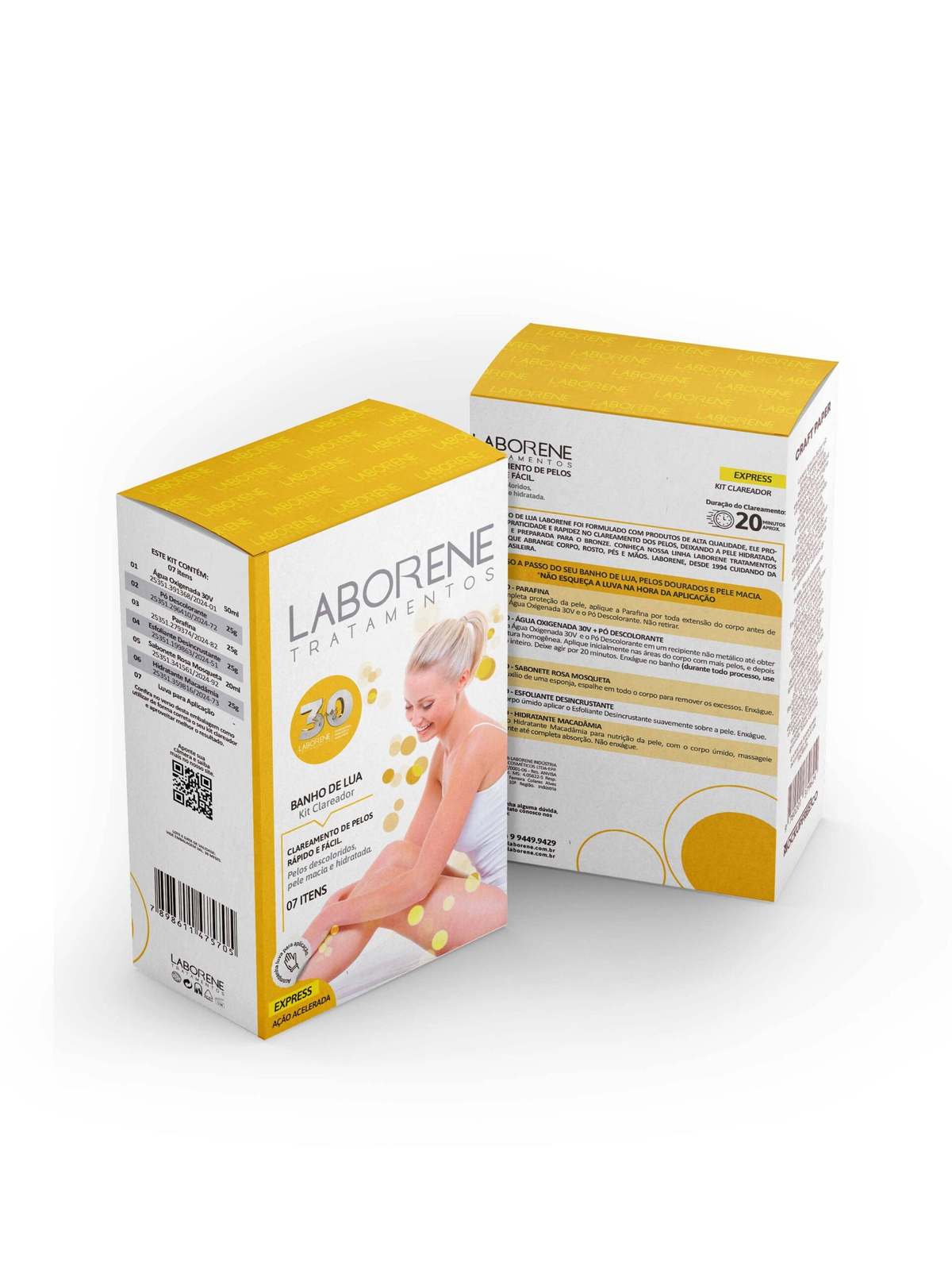 Kit Banho de Lua Express Laborene 7 Itens