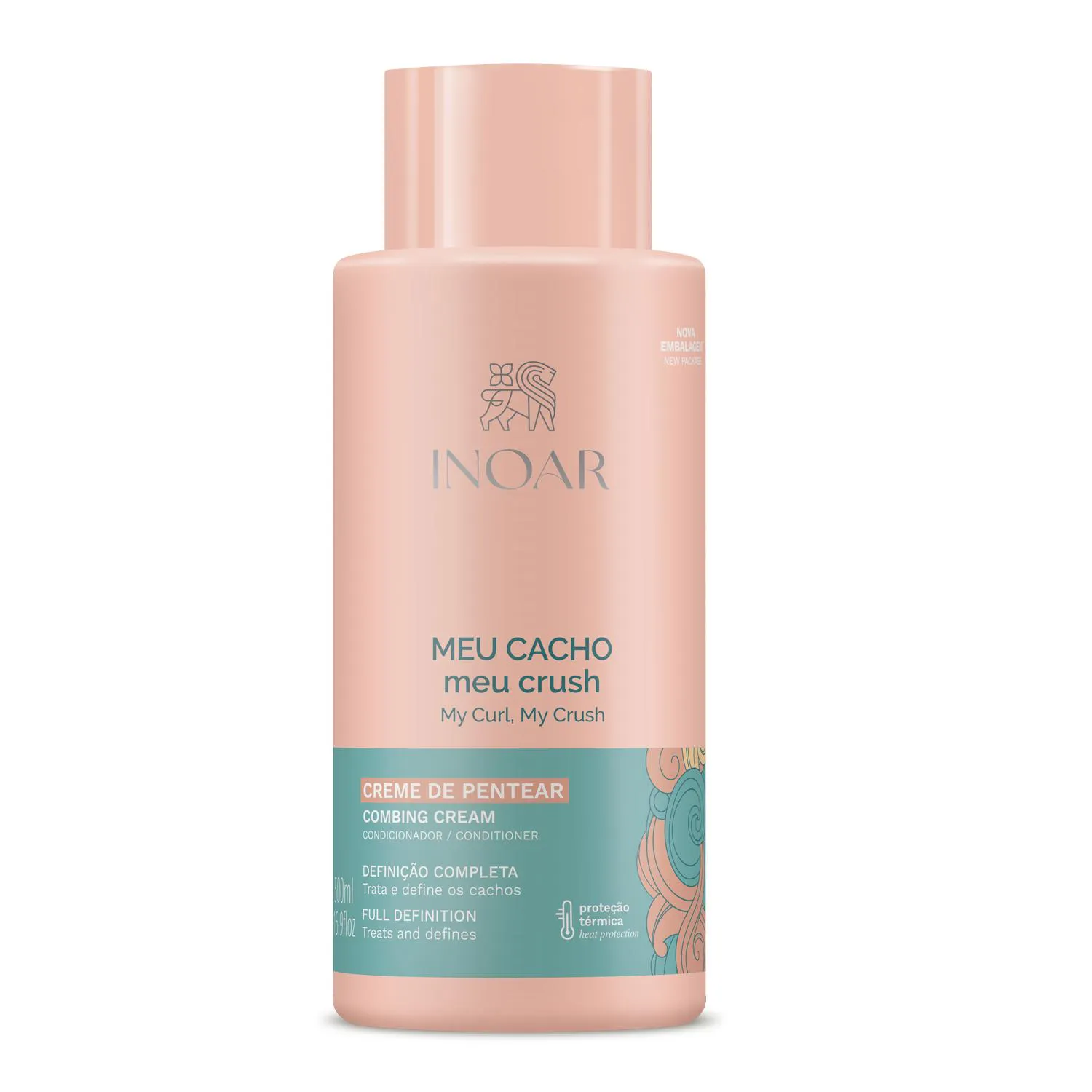 Inoar Meu Cacho Meu Crush Creme de Pentear Definicao Completa 500ml