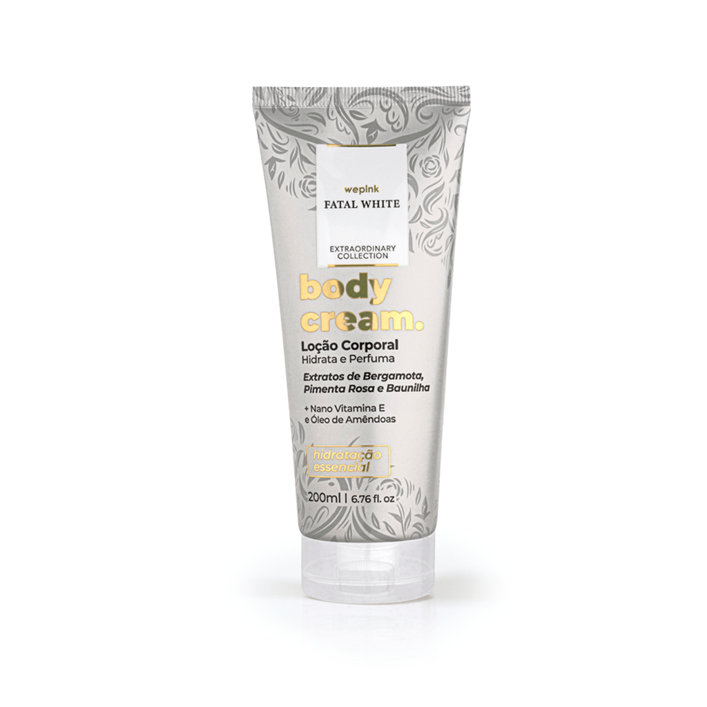 Body Cream Fatal White Wepink 200ml - bisnaga frente