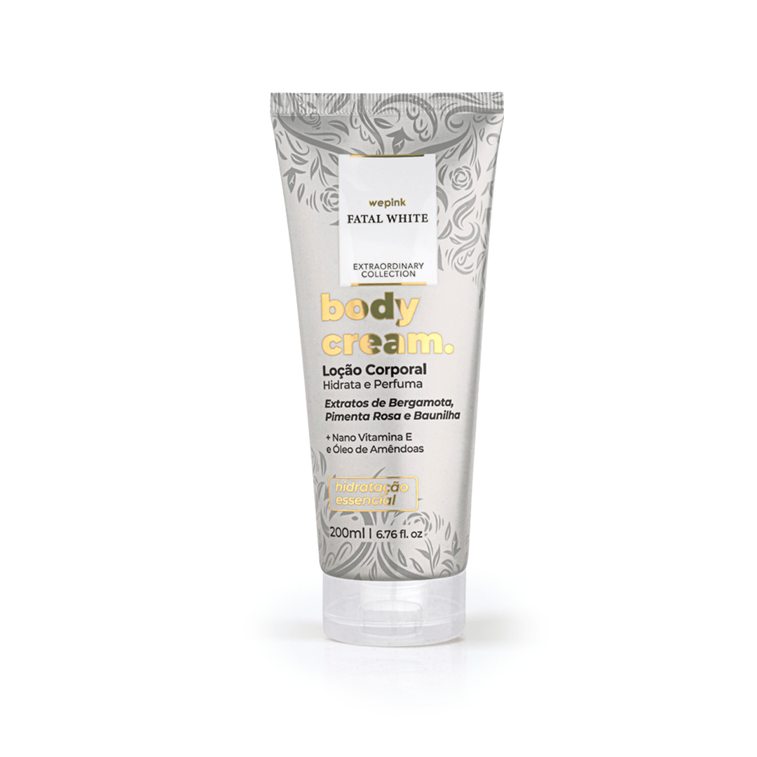 Body Cream Fatal White Wepink 200ml - bisnaga frente