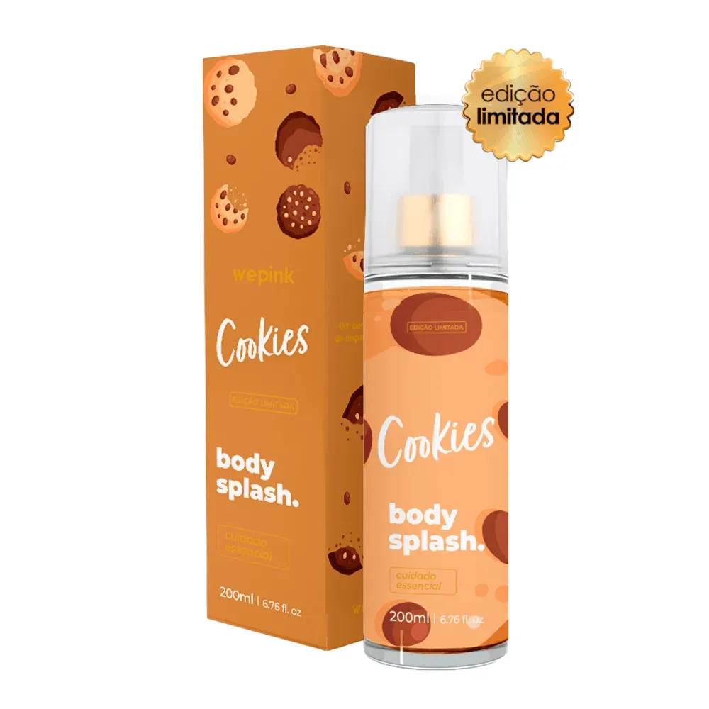 Wepink Cookies Body Splash 200ml | Edição Limitada Oriental Gourmand