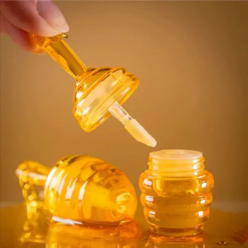Gloss Honey Kiss Mel com Chaveiro | Mia Make
