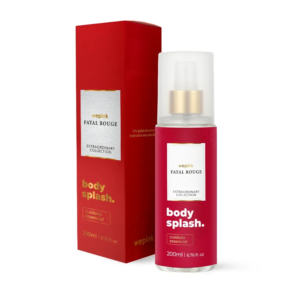 Wepink Fatal Rouge Body Splash Floral Frutado Extraordinary Collection 200ml