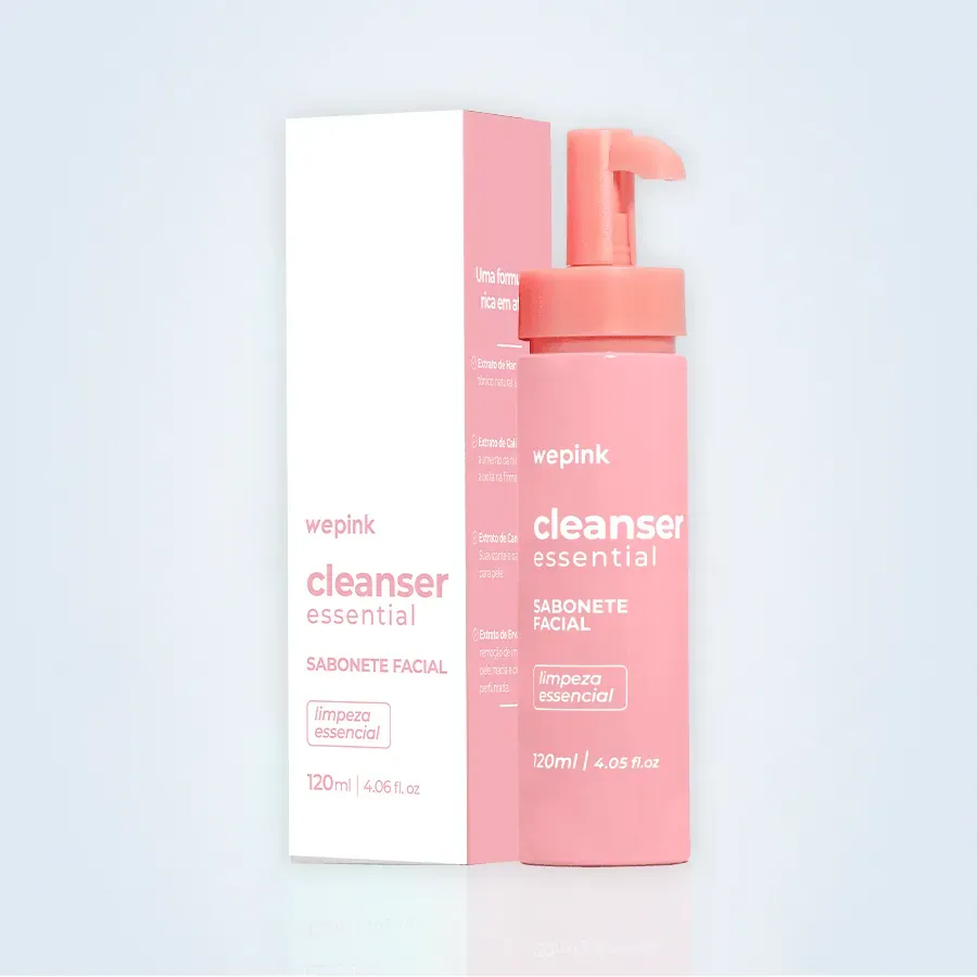 Cleanser Essential Sabonete Facial Wepink 120ml
