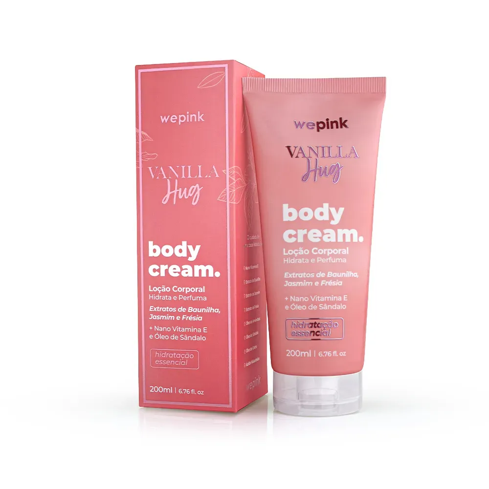 Wepink Vanilla Hug Body Cream Locao Hidratante Corporal 200ml