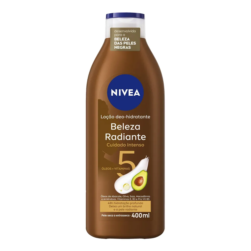 Nivea Beleza Radiante Cuidado Intenso Loção Deo-Hidratante 400ml