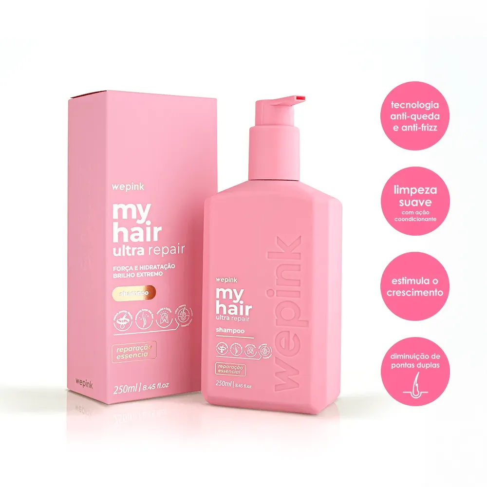 Wepink My Hair Ultra Repair Shampoo Reconstrutor Capilar 250ml