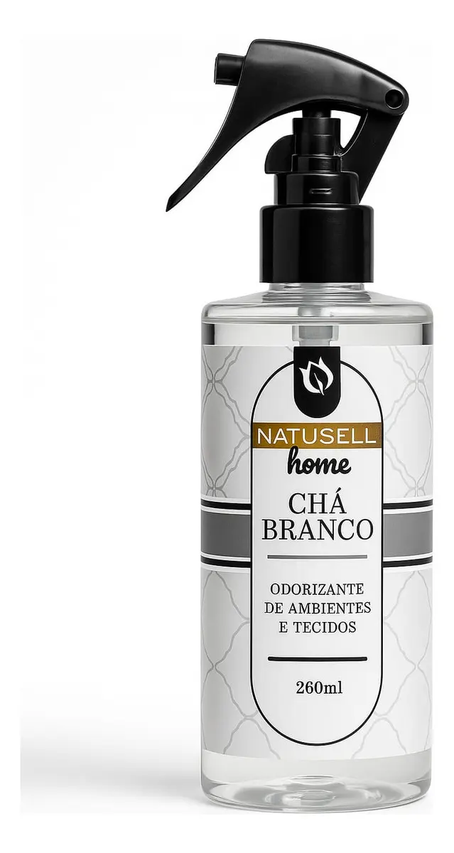 Natusell Home Odorizante de Ambientes e Tecidos Chá Branco 260ml