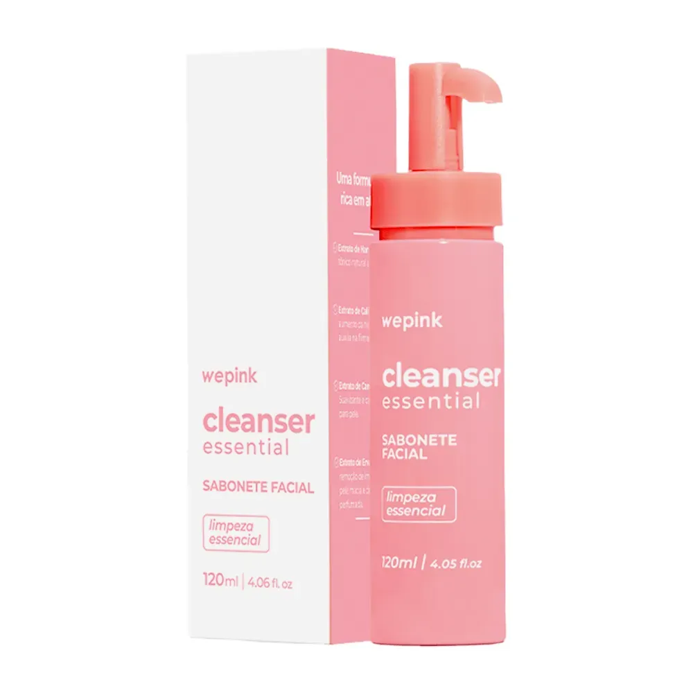 Cleanser Essential Sabonete Facial Wepink 120ml