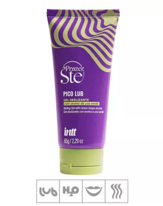 Intt Pico Lub Gel Deslizante Uva Verde 65ml