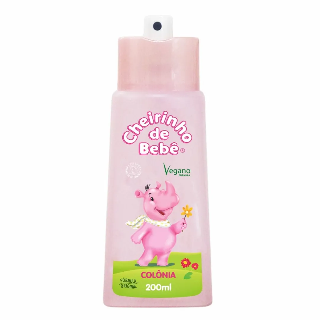 Cheirinho de Bebê Rosa Colônia Spray 200ml