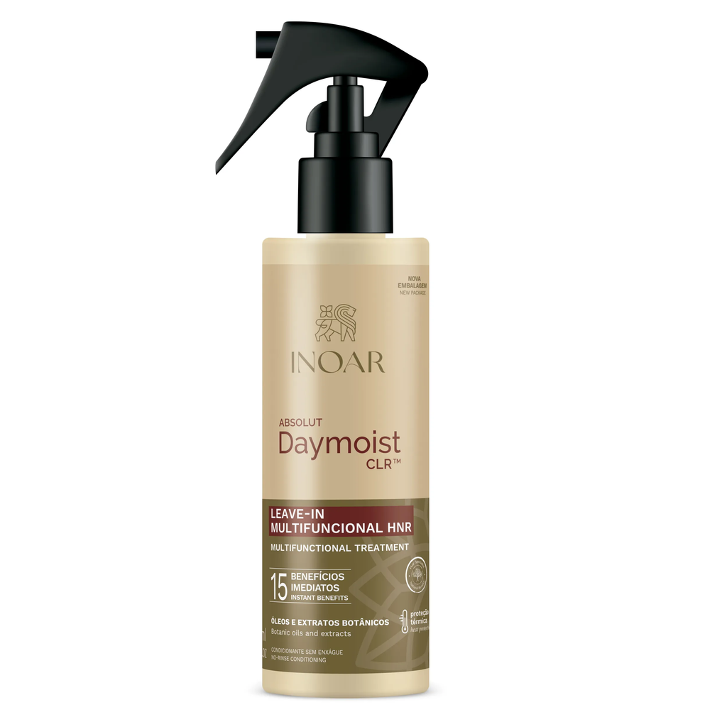 Inoar Absolut Daymoist CLR Leave-in Multifuncional HNR Spray 15 Beneficios 200ml