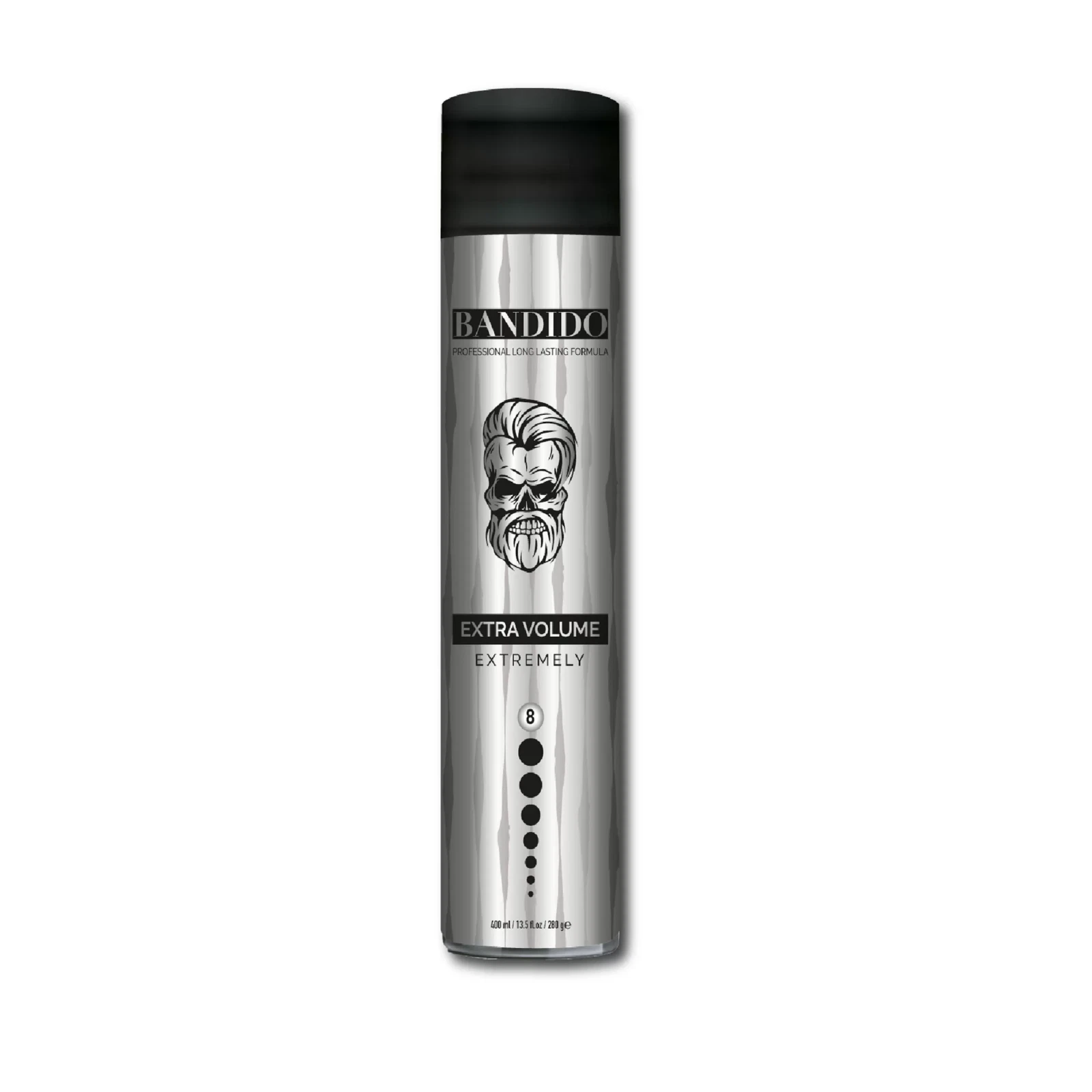 Bandido Hair Spray Extra Volume Extremely Level 8 | 400ml Professional Long Lasting Formula