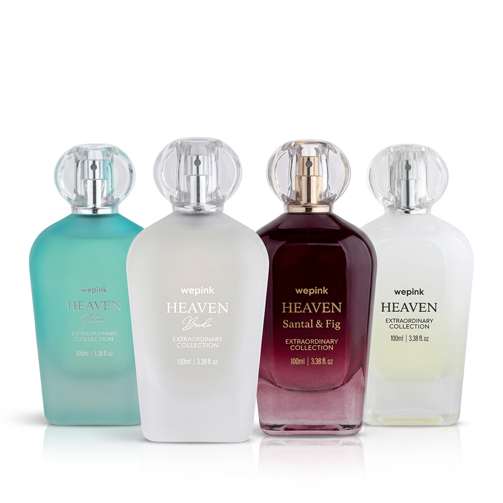 Kit Wepink Heaven Blue Bride Santal & Fig e Tradicional quatro colônias de 100ml