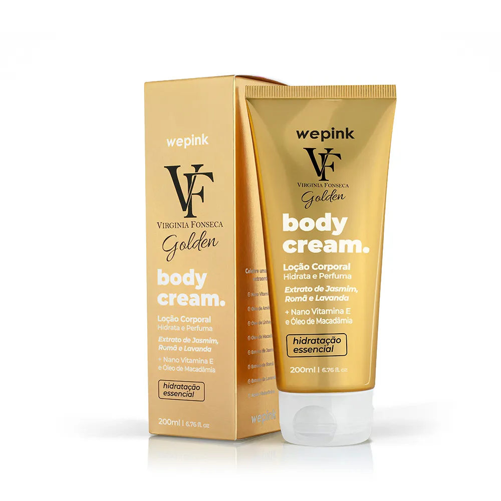 Wepink VF Golden Virginia Fonseca Body Cream Locação Hidratante Corporal 200ml