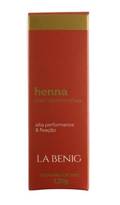 La Benig Henna para Sobrancelhas Castanho Escuro Alta Fixacao 1,25g